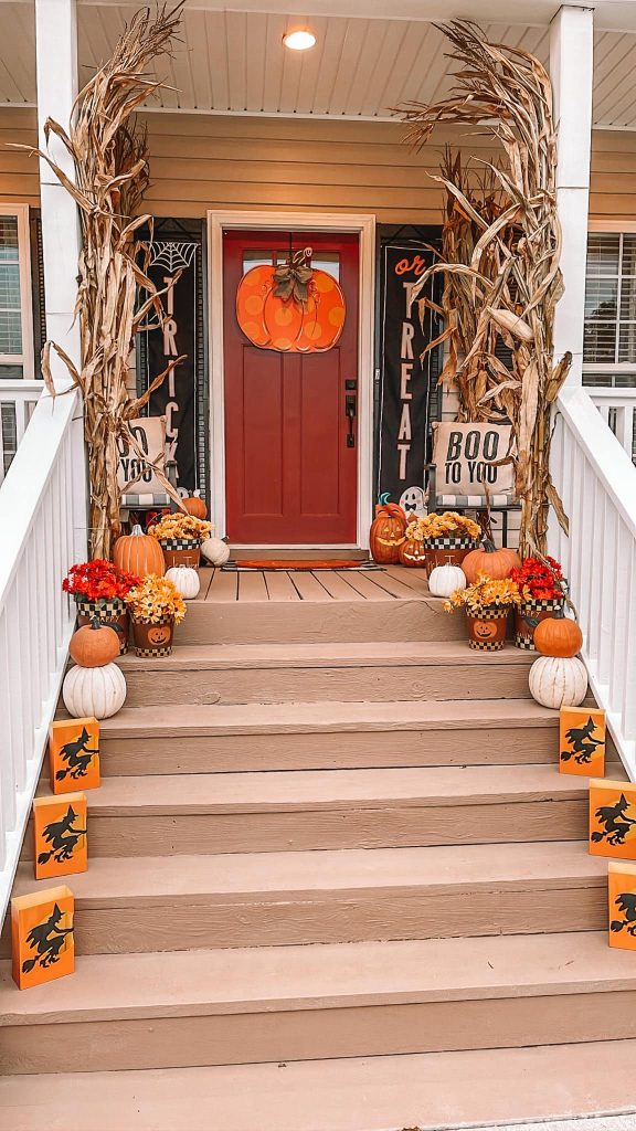 halloween decor porch